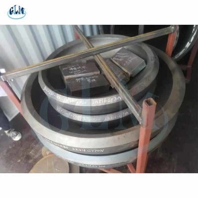 Ss304 100 mm roestvrij staal Halve bol schotel eind galvaniserend oppervlak