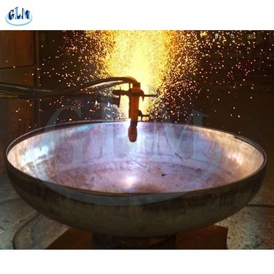 SA516 Gr70 300 mm Halve elliptisch schotel Eindkop Afmetingen Warmvorming 89 mm