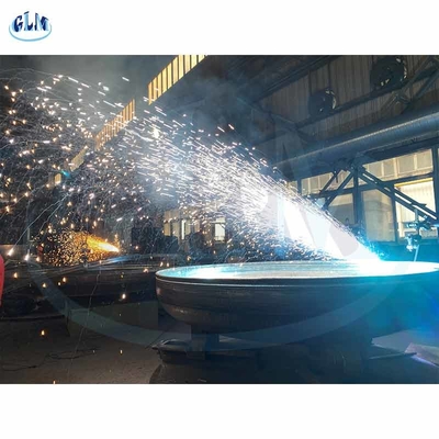 ASME 36 inch torisferisch gespannen drukvat met gespannen uiteinden SS316L