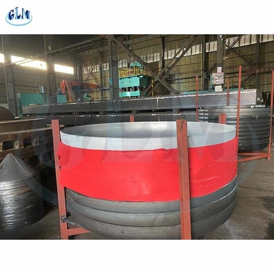 16Mn Q345B ASME Standaard Flanged and Dished Head Dimensies ASME