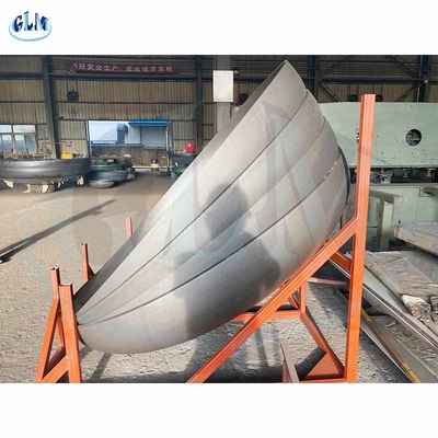 89 mm koudvormend SS304 Halve elliptische kop afmetingen ASME