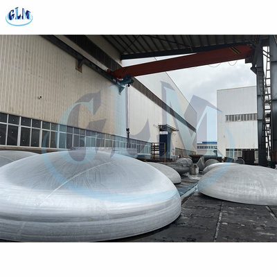 2800 * 12mm 316 roestvrij staal schotelkop voor thermische energieopslagtanks