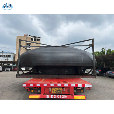 GLM SA516 GR70N Elliptische schotelkop schotelpunt supergrote diameter 7600 mm