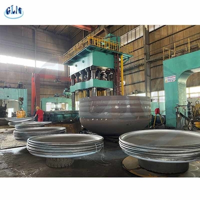 P355 GH en10028-2 Vlakke Bodemschotel 2550mm Diameter 50mm Dikke ISO 9001