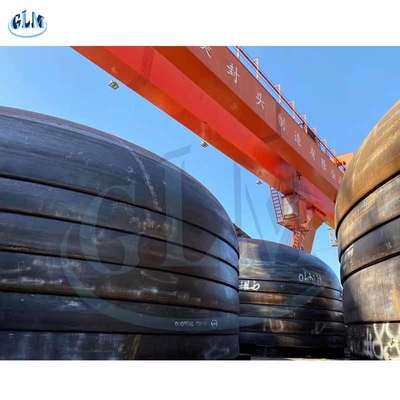 Hoofden 3000mm van de 2:1 Ellipsoïde Schotel Dimater 16mm Dikte voor Opslagtank