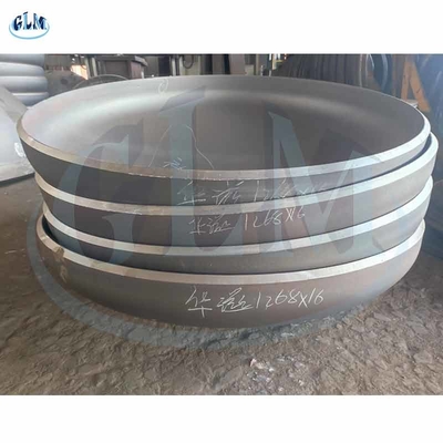 Hoofden 1268mm Diameter 16mm van de Koolstofstaal de Elliptische Tank Dikte