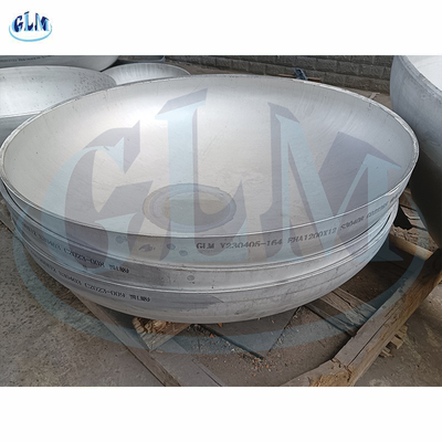 S30408 Elliptisch Hoofdschotelbeëindigen 1200mm Diameter 12mm Dikte