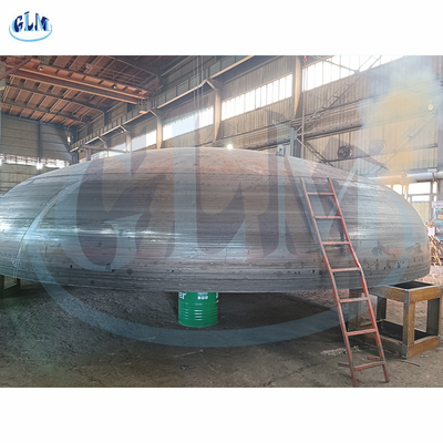 6500mm Diameter Ellipsoïde Scheef Beëindigen met 10%-Verminderingsverhouding