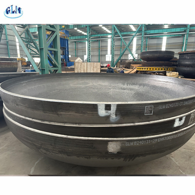 Carbon Steel Elliptische schotelkop, drukvatkop