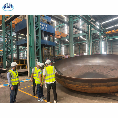 SA 516 Gr.60N+SS316L Geplateerde plaat 2:1 Ellipsoïdale schotelpunten