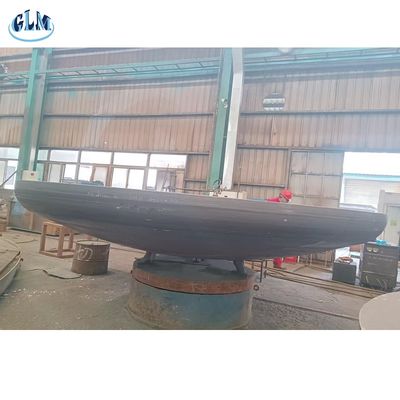 ASME Standaard Torisferische Gewelfde Bodem met Warmtebehandeling en UT RT Inspectie voor Drukvaten