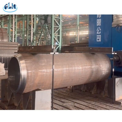 Aanpasbare schotelvormige tankbodems van koolstofstaal met heetpersen en een dikte van 3 mm-200 mm voor industriële toepassingen