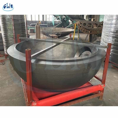SUS304 25 mm Dikte Dished Tank Heads Semi Ellipsoidal Voor watertanks